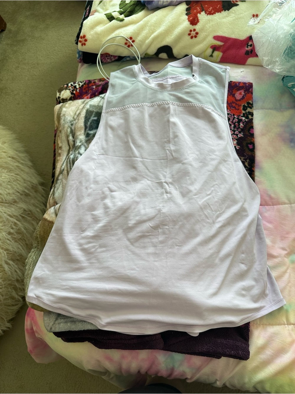 lululemon athletica Light Lavender Racerback Tank